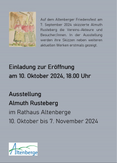 Ausstellung Rusteberg Vorderseite